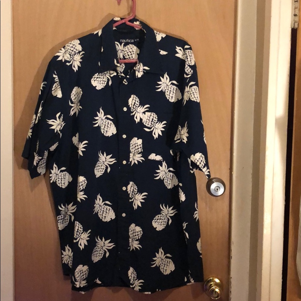 Nautica Pineapple shirt.